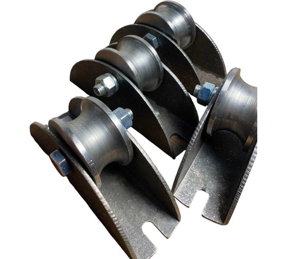 Изображение товара Ролик на платформе 23 Болта d 65 мм под трубу 3/4 d25, металл 4 шт. 3612