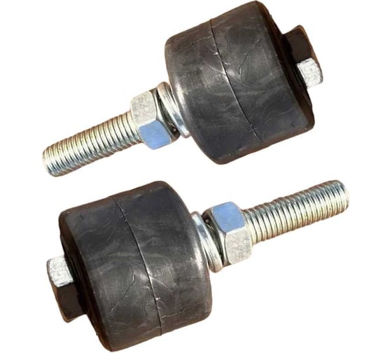 Изображение товара 23 Болта Ролик поддерживающий d 45 мм на болту М12, резина, 4 шт. 23 БОЛТА 1011