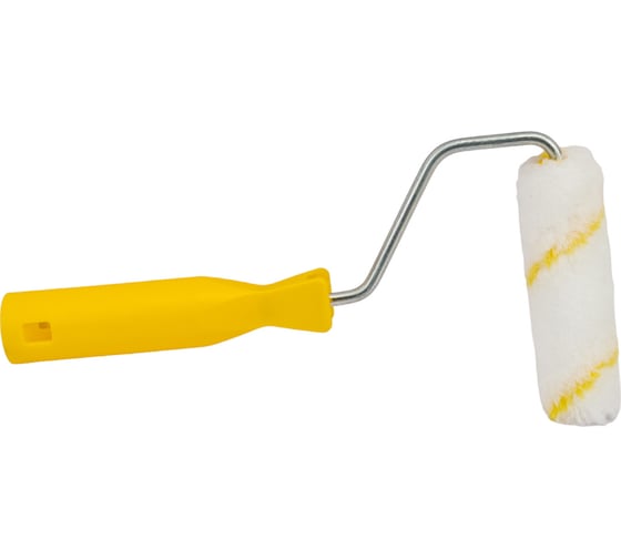 Изображение товара Полиакриловый мини-валик In Work длина 100 мм диаметр 35 мм ворс 10 мм бюгель 6 мм 02734-1