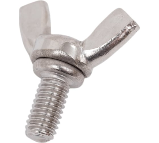 Изображение товара Винт-барашек 23 БОЛТА М6x12 мм, нержавеющая сталь DIN 316, 2 шт. вб612