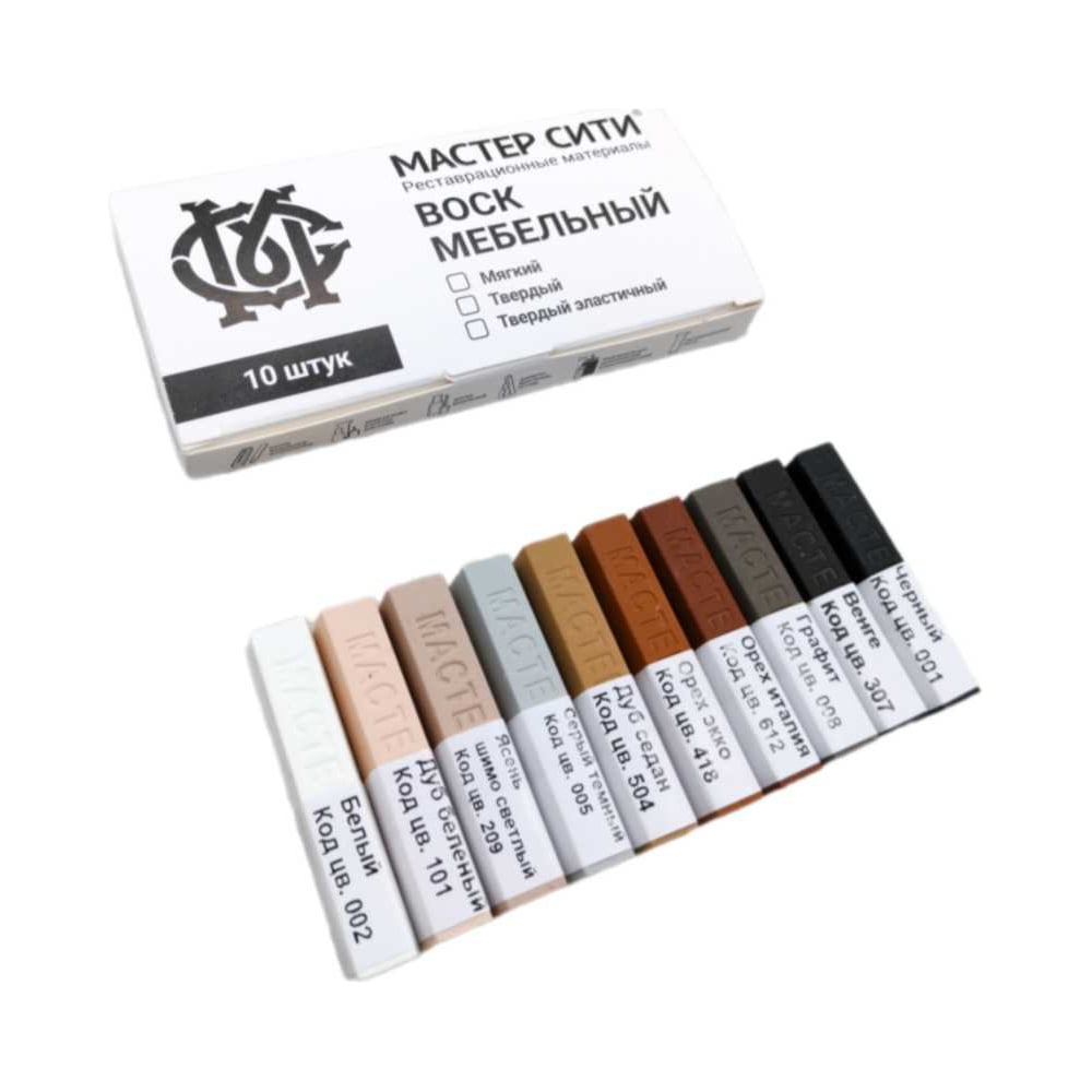 Изображение товара Воск для мебели Мастер Сити универсальный 10 цветов 2023008
