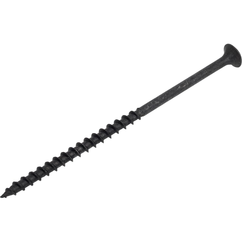 Изображение товара Саморез по дереву Русский черный 4,2x90 мм, острый, фосфатированный, 1,5 кг