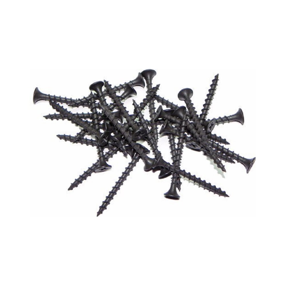 Изображение товара Саморез по дереву Русский черный острый 3,5x51 мм фасовка 1,5 кг