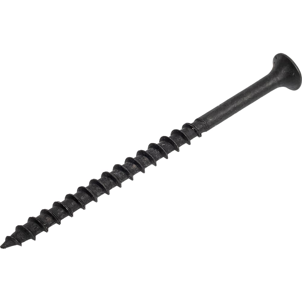 Изображение товара Саморез по дереву Русский черный 4.2x70мм острый фасовка 0,75 кг