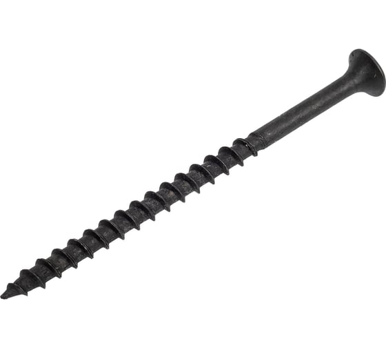 Изображение товара Саморез по дереву Русский Саморез черный острый 4,2x70мм, 0,75 кг РС70750