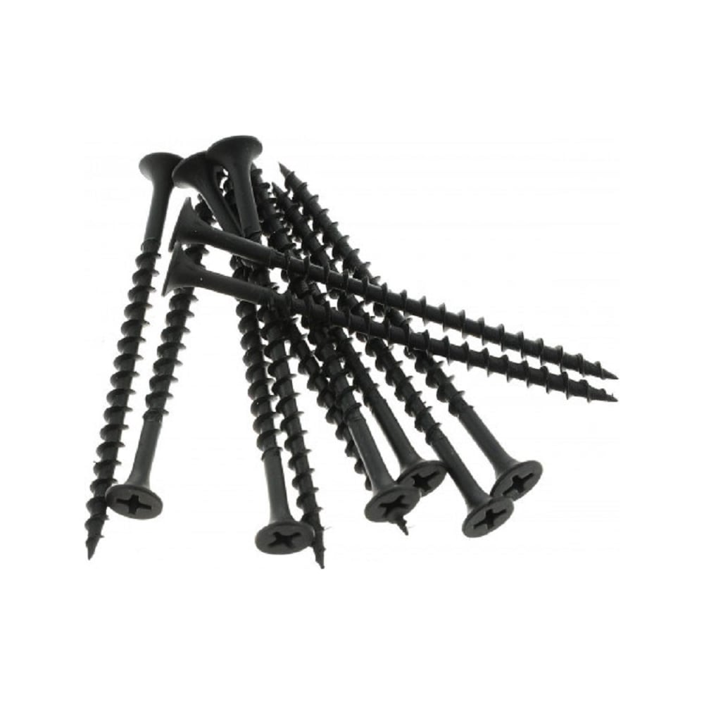 Изображение товара Саморез по дереву Русский Саморез черный острый 4,2x75мм