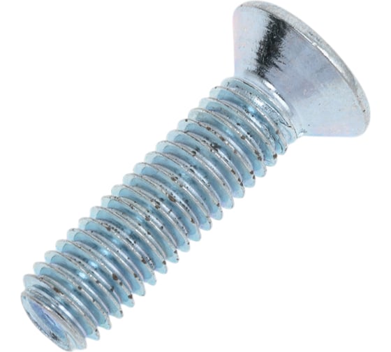 Изображение товара Винт 23 Болта потайной оцинкованный 8x30 DIN965, 10 шт. вп830мр