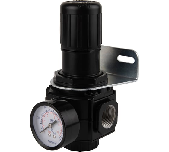 Изображение товара Регулятор давления воздуха с манометром 10 бар WIEDERKRAFT WDK-7455