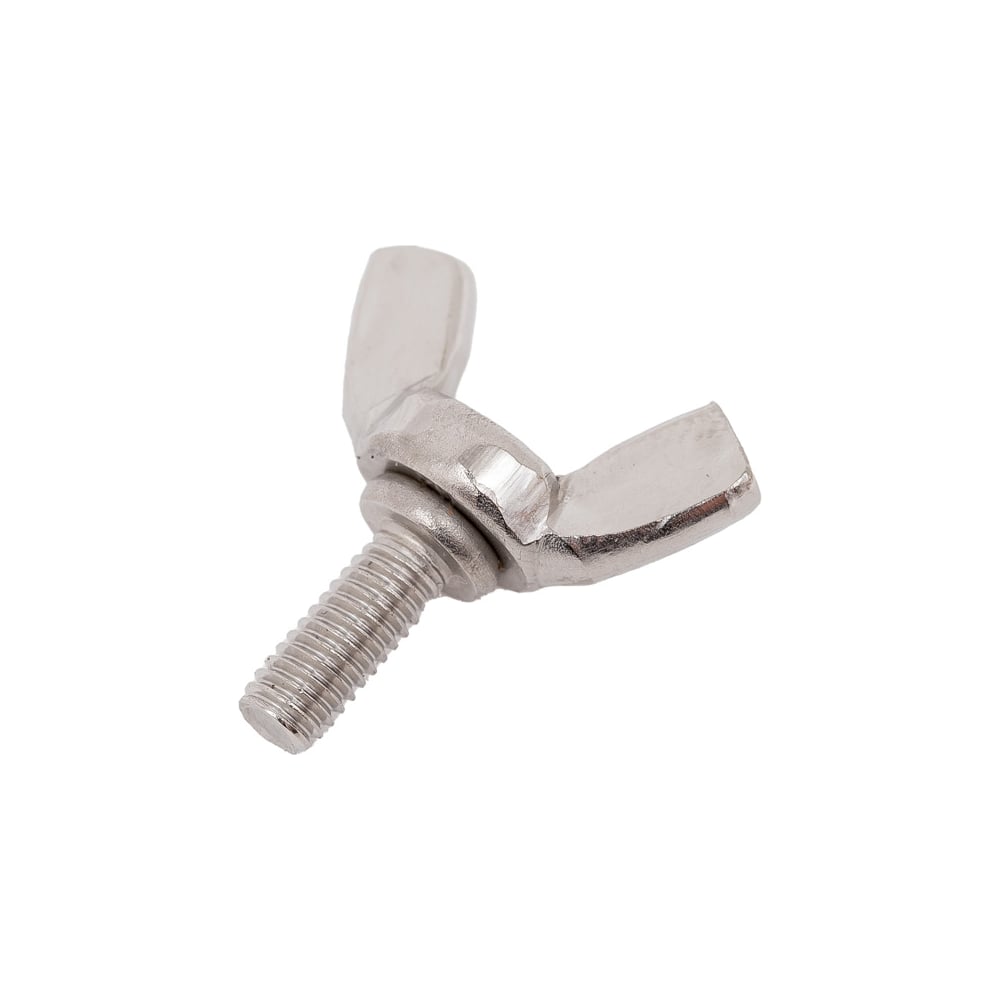 Изображение товара Винт-барашек М4x10 мм из нержавеющей стали DIN 316, фасовка 5 шт.