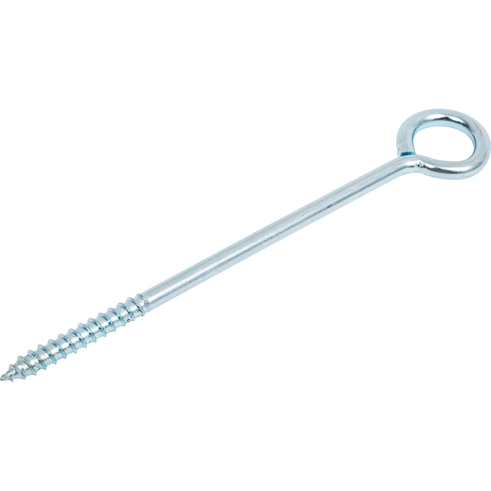 Изображение товара Шуруп с кольцом КРЕП-КОМП 6х120, 10 шт, оцинкованный, металл