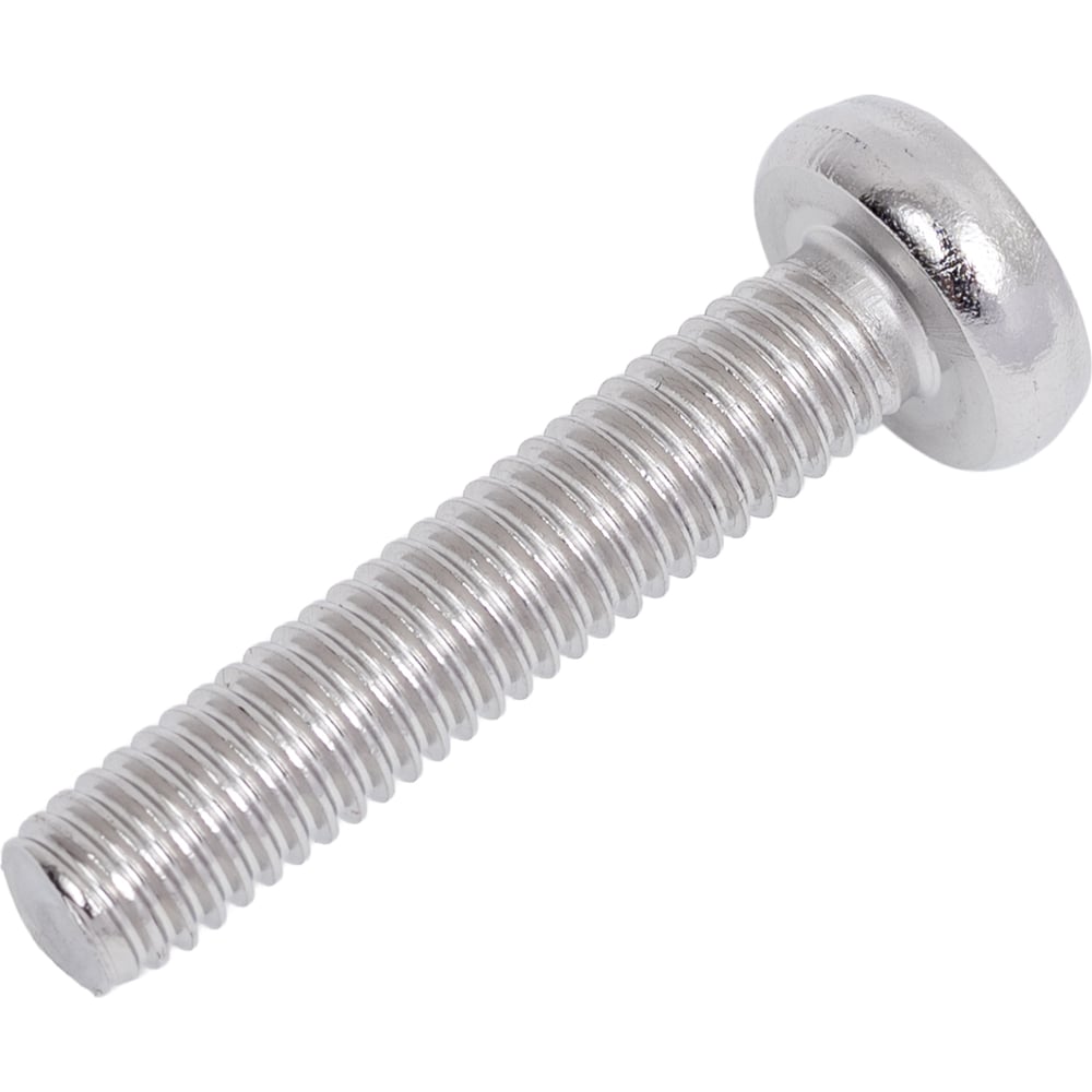 Изображение товара Винт КРЕП-КОМП полуцилиндрическая головка, нержавейка DIN7985 6x30 200шт