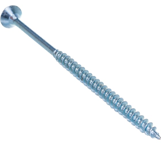 Изображение товара Саморез КРЕП-КОМП белый цинк POZY 6х110 50шт бд6110ф