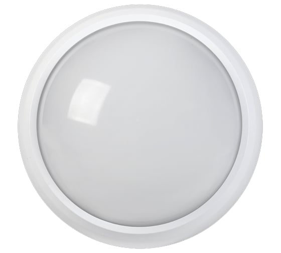Изображение товара Светильник IEK ДПО 5032Д, LED, 12вт, 4000K, IP65, круг, белый, с датчиком движения LDPO1-5032D-12-4000-K01
