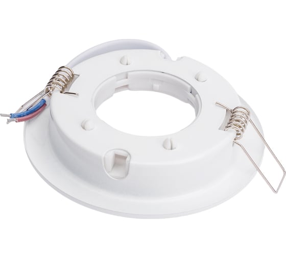 Изображение товара Встраиваемый светильник IEK под лампу GX53, белый LUVB0-GX53-1-K01 LUVB0-GX53-1-K01