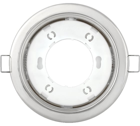 Изображение товара Встраиваемый светильник IEK под лампу GX53, хром LUVB0-GX53 -1-K23 LUVB0-GX53-1-K23