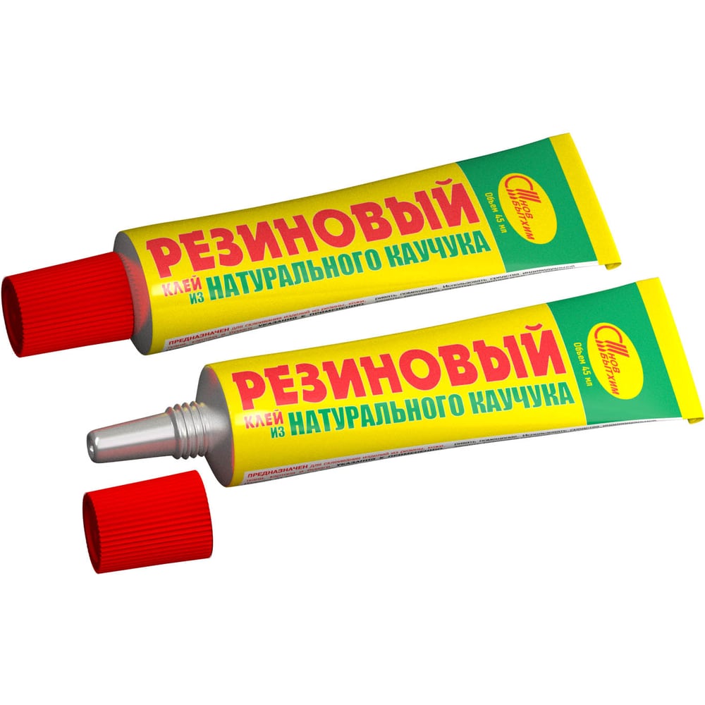 Изображение товара Резиновый клей Новбытхим 45 мл 1457