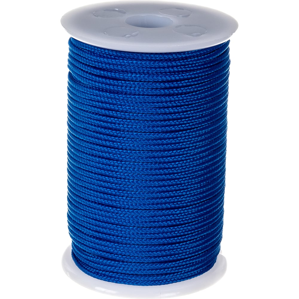 Изображение товара Полиамидный шнур на катушке SOLARIS 1,8 мм 40 м синий S6302bl