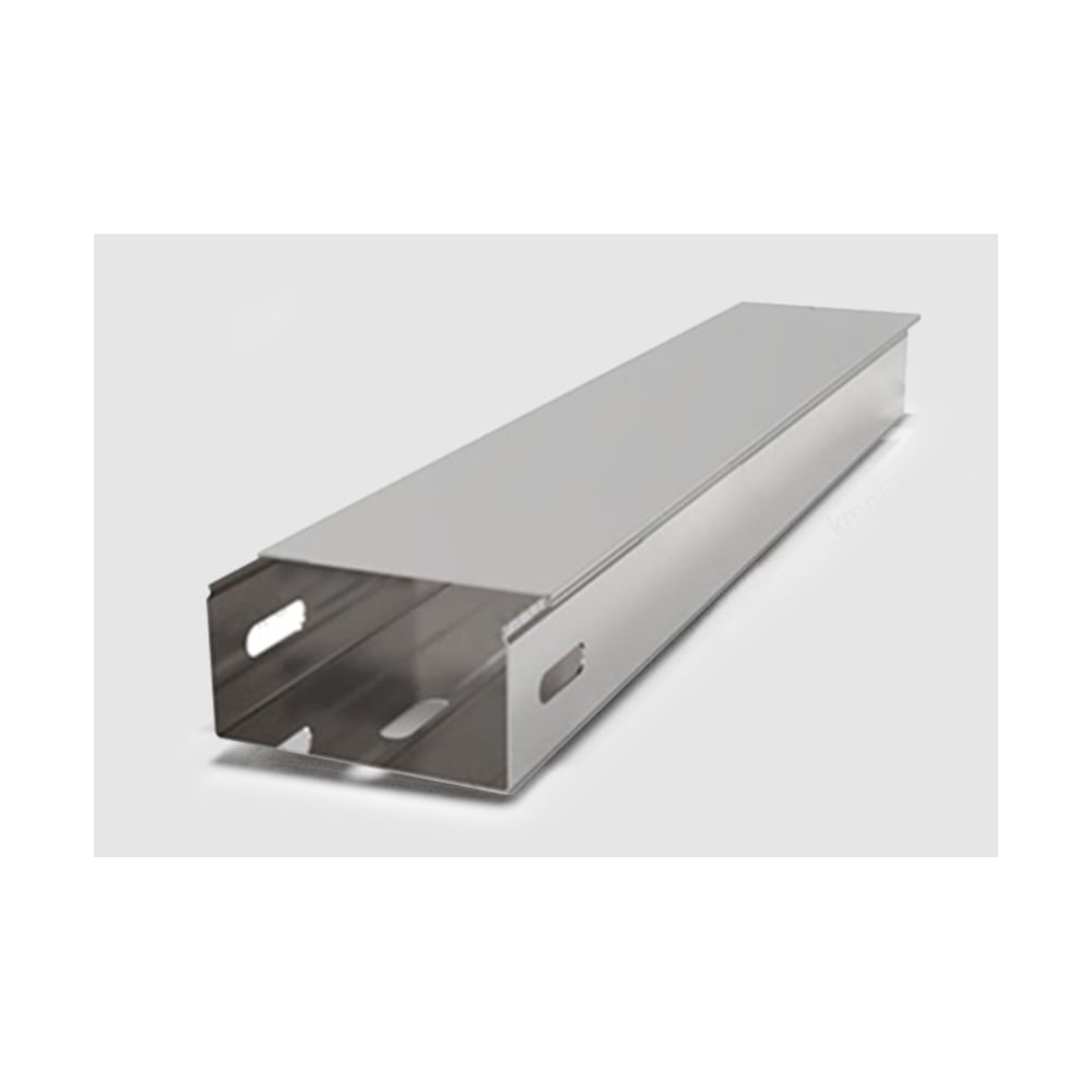 Изображение товара Короб монтажный АО КЗЭМИ прямой У1105 200x150x3000 мм из оцинкованной стали