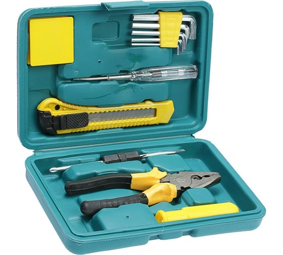 Изображение товара Набор инструментов LOM в кейсе, универсальный, 11 предметов 1935469