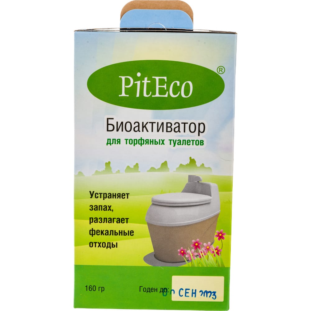 Биоактиватор для торфяных туалетов Piteco биоактиватор для дачных туалетов лама торф