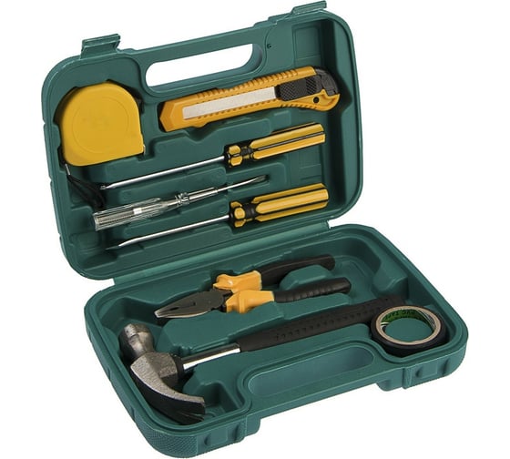 Изображение товара Набор инструментов LOM в кейсе, универсальный, 8 предметов 1935472