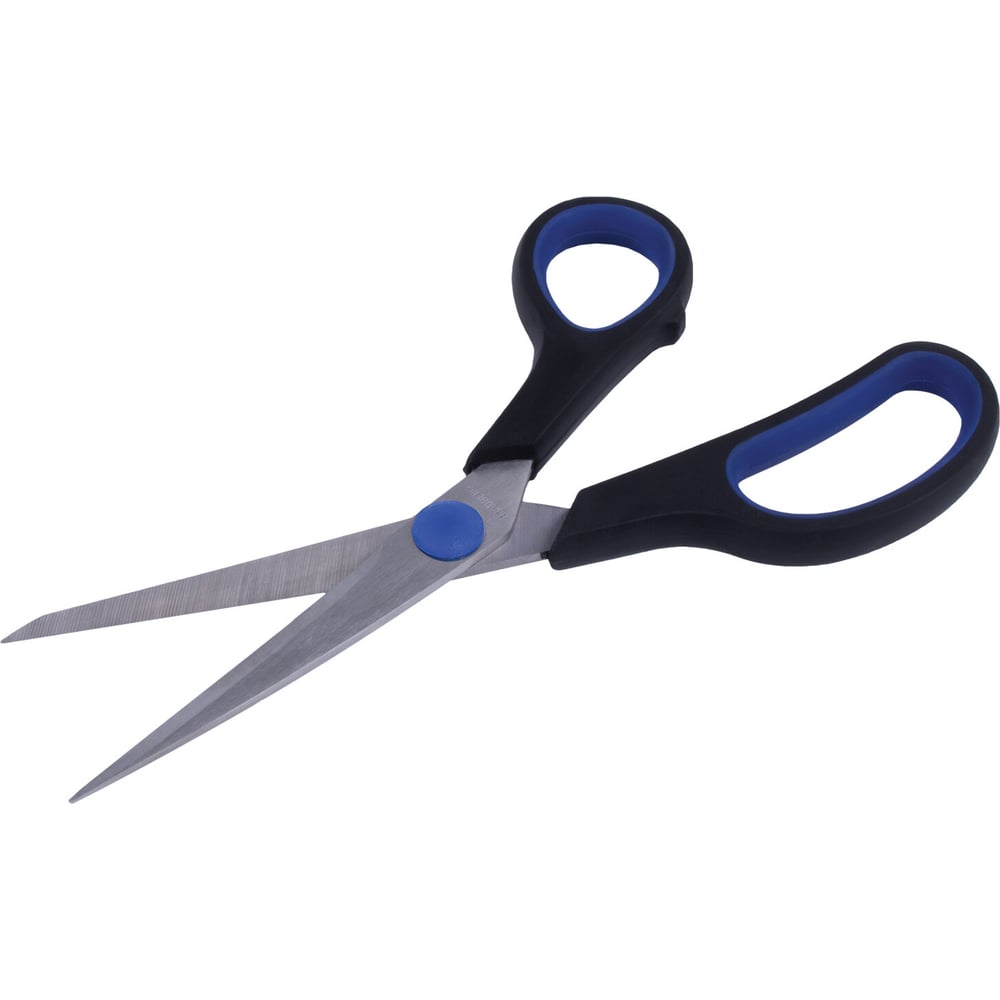 Изображение товара Ножницы BRAUBERG Soft Grip 190 мм с резиновыми вставками