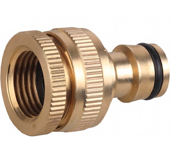 Изображение товара Адаптер штуцерный с внутренней резьбой PROLine BI-U (1/2х3/4"; латунь) Grinda 8-426105_z02