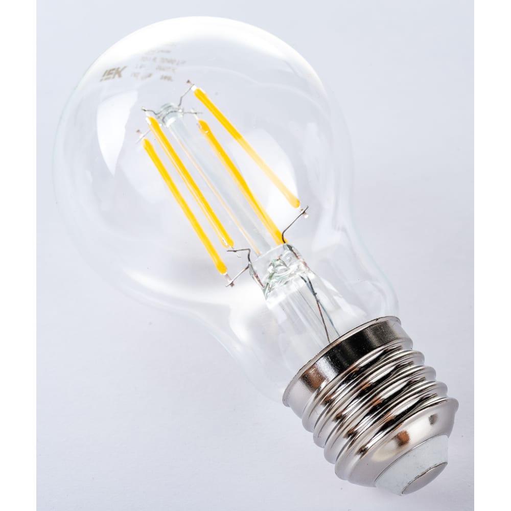 Лампа IEK - LLF-A60-7-230-30-E27-C L