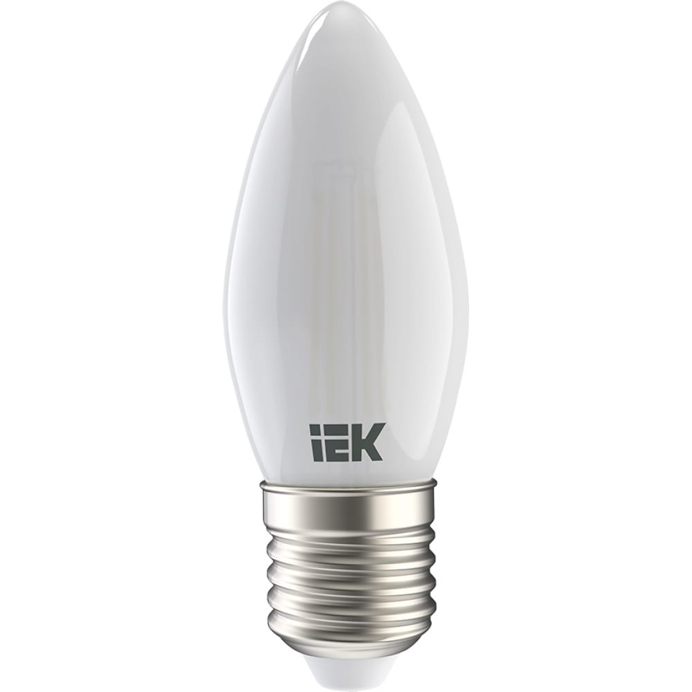 Лампа IEK - LLF-C35-7-230-40-E27-F R
