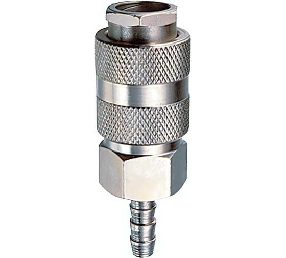 Изображение товара Соединение разъемное (рапид мама - елочка 8 мм с обжимным кольцом 8х13 мм) FUBAG 180121 B