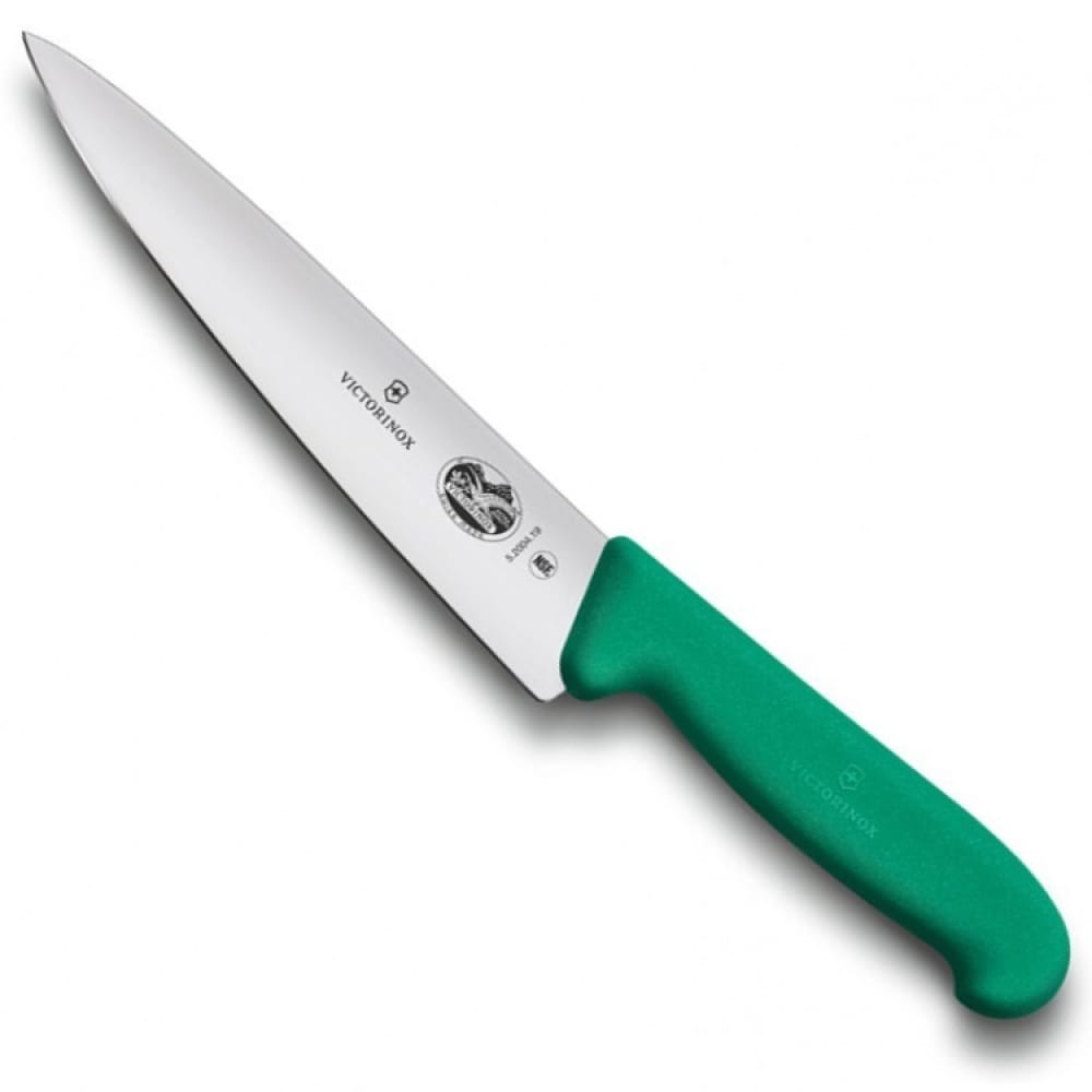 фото Разделочный нож victorinox 25 см, зелёный 5.2004.25