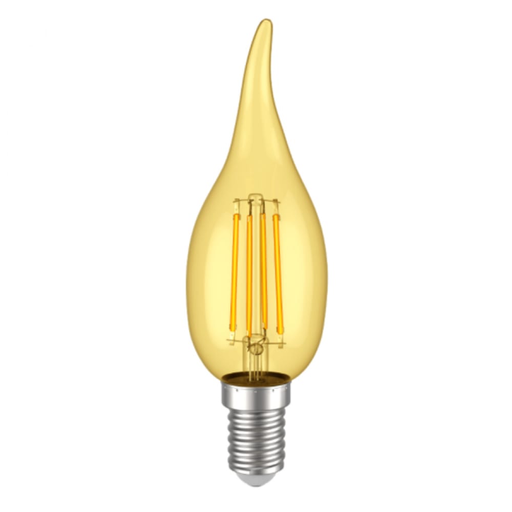 фото Лампа iek серия 360 led, cв35, свеча на ветру, золото, 5вт, 230в, 2700к, e14 llf-cb35-5-230-30-e14-clg