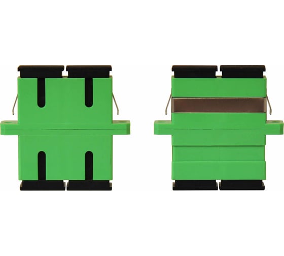 Изображение товара Оптический адаптер TopLAN SC/APC, SM, дуплексный TOP-2SC/APC-SM