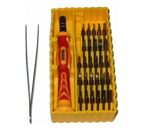 Изображение товара Отвертка-набор для точной механики SKRAB желтый 42623
