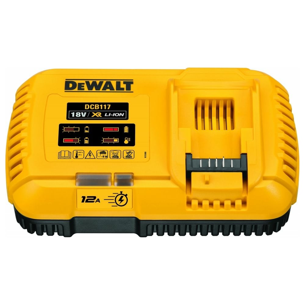 фото Зарядное устройство 18/54 в xr flexvolt универсальное dewalt dcb117-qw