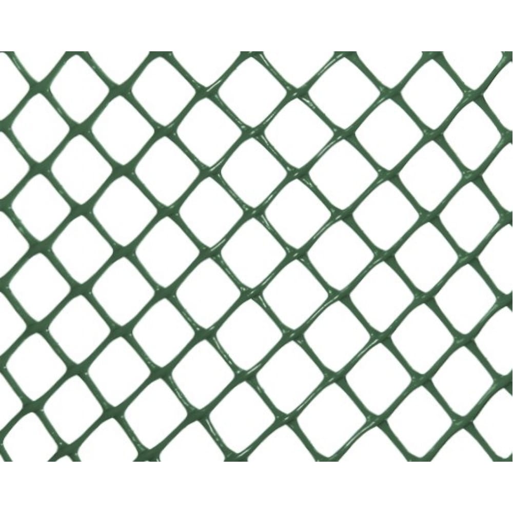 Заборная решетка ПРОТЭКТ решетка садовая grinda хаки 1х10 м ячейка 17х17 мм