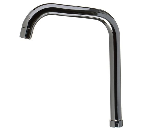 Изображение товара Излив для кухонных смесителей Terma длина 23 см., с аэратором Г-образный, высокий 20666 33976