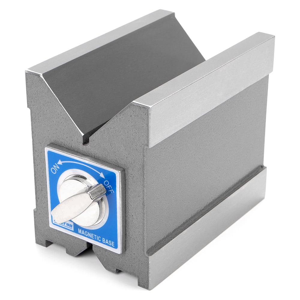 Изображение товара Поверочная призма Micron MV-12KE 115х75х100 мм, сталь, магнитная, профессиональная