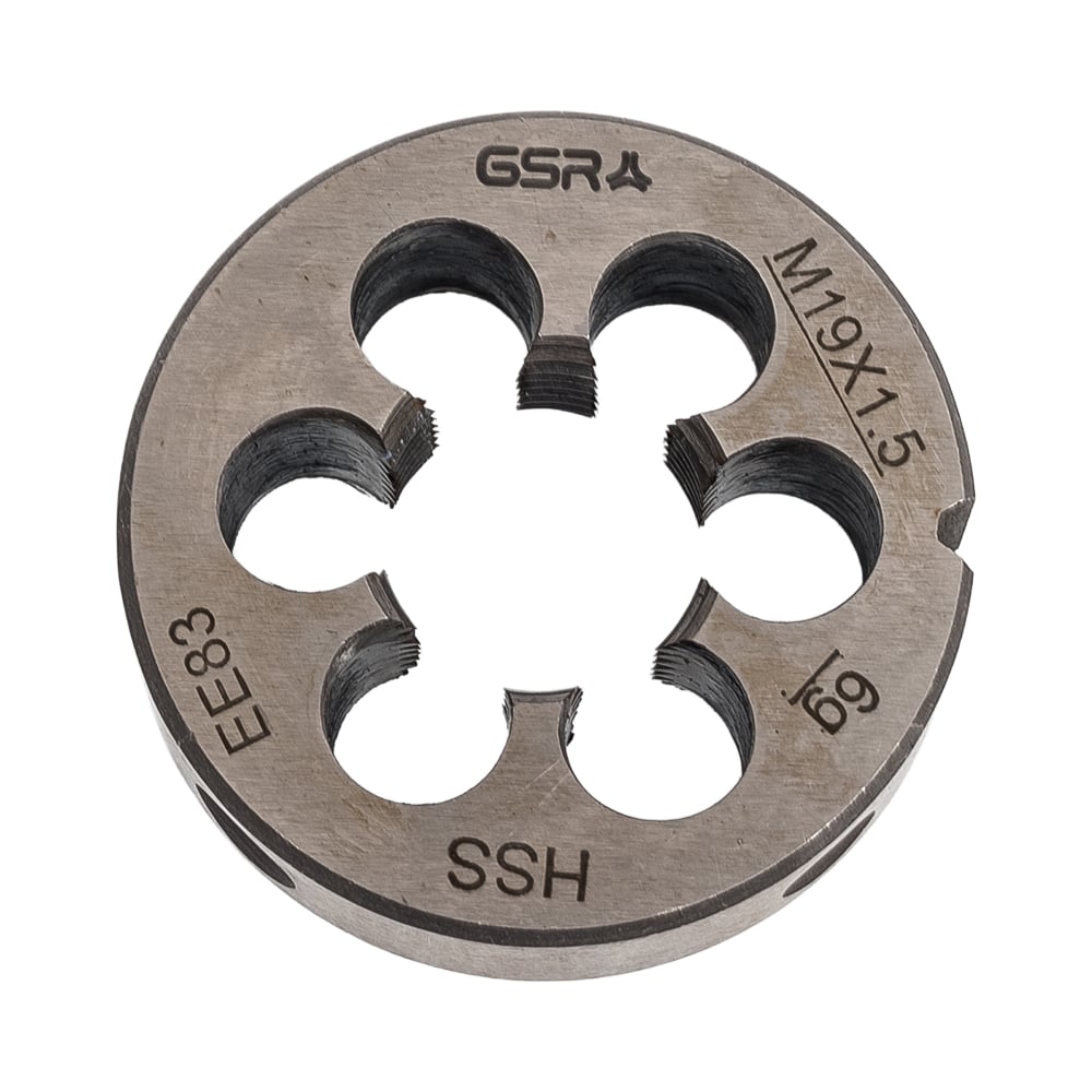 Изображение товара Плашка GSR DIN 22568 MF 19x1,5 из HSS-G