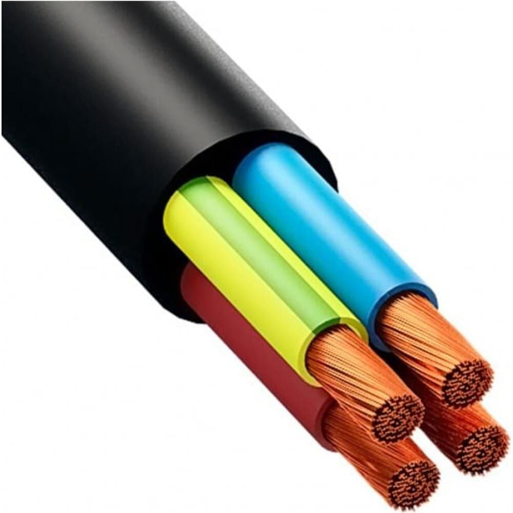 Изображение товара Кабель КГтп-ХЛ 4x4,0 100 м по ГОСТ с медной жилой