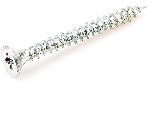 Изображение товара Универсальный саморез Стройметиз 6,0х120 белый цинк уп. 50 шт. коробка 2151105