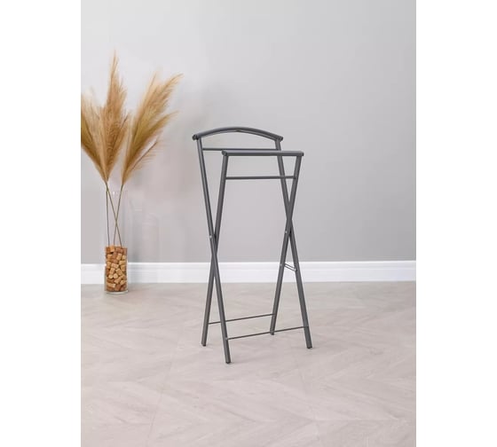 Изображение товара Вешалка костюмная ЗМИ "Контур малый" графит ВНП 398 ГР