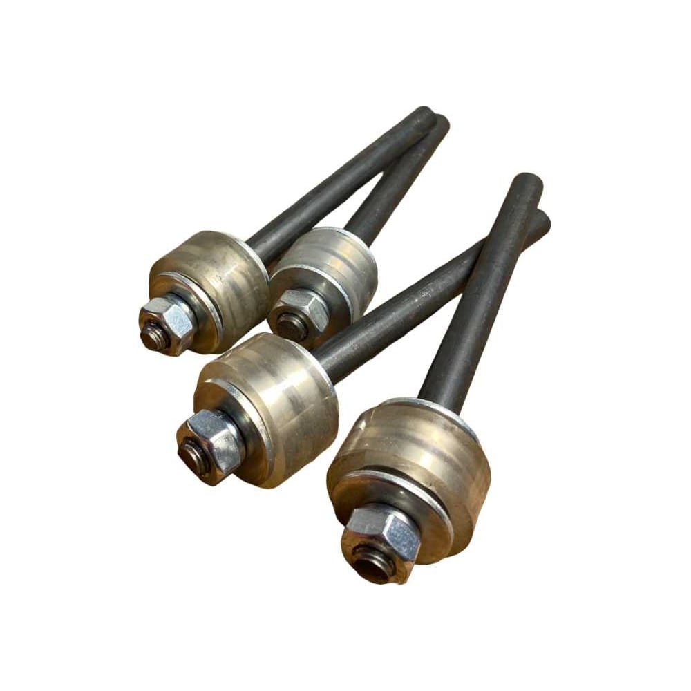 Изображение товара Ролик поддерживающий 23 Болта прямой с подшипником 100, силикон, 4 шт.