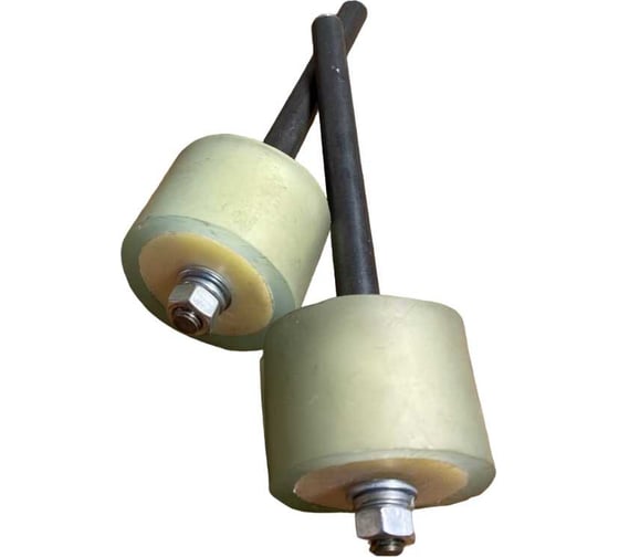 Изображение товара Ролик поддерживающий атмосферостойкий 23 Болта прямой Р1002, 2 шт. 22203