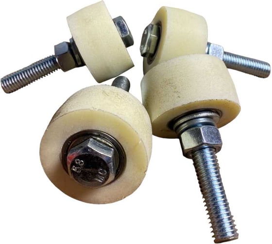 Изображение товара Ролик поддерживающий 23 Болта d 50 мм на болту М12, капролон, 4 шт. 1008