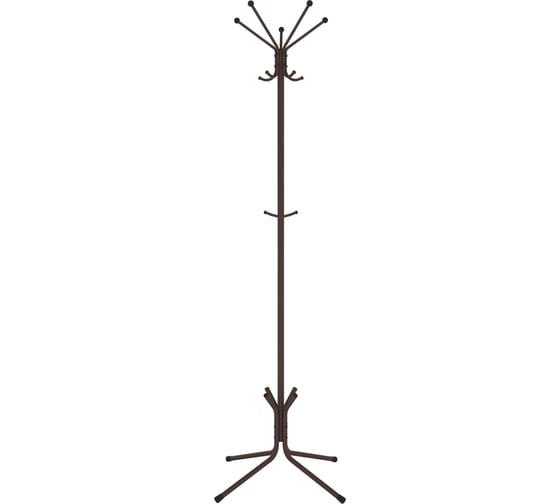 Изображение товара Вешалка напольная ЗМИ "Луч 5" коричневый ВНП 361 КОР