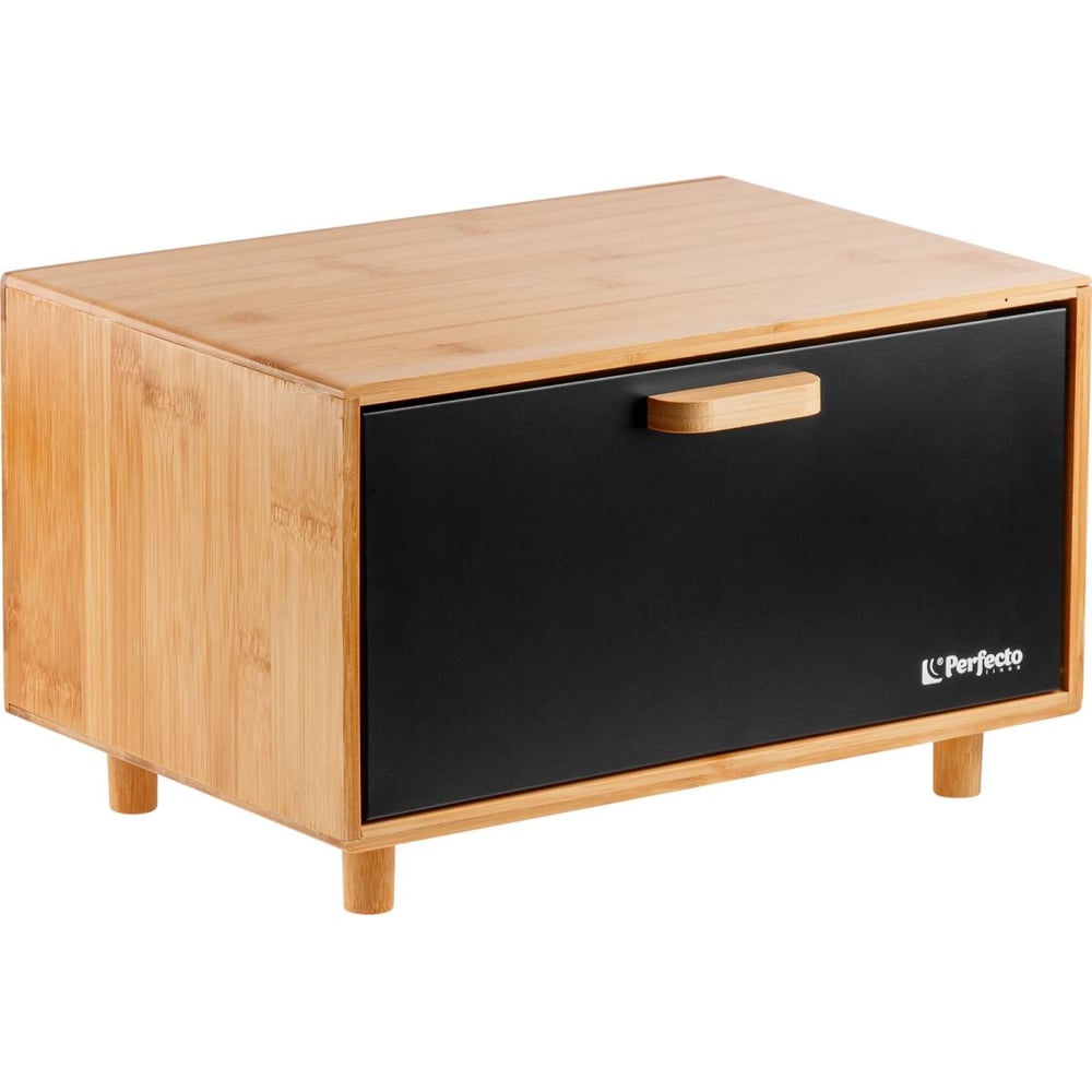 Изображение товара Хлебница PERFECTO LINEA BAMBOO 36x24x21.5 см для хранения хлеба и выпечки