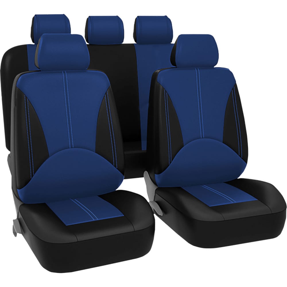 Универсальные чехлы для автомобильных сидений KRAFT универсальные брызговики kraft