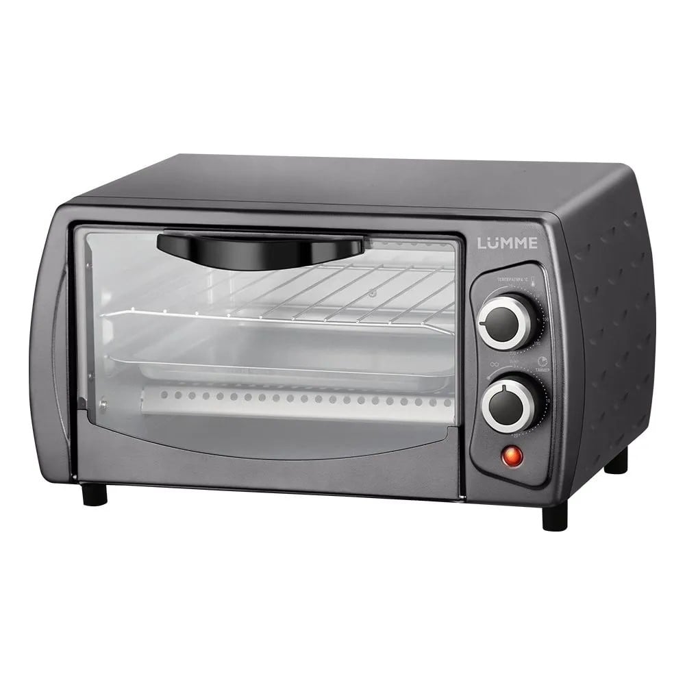 Изображение товара Мини-печь LUMME LU-1705 серебряный сапфир 10 литров гриль