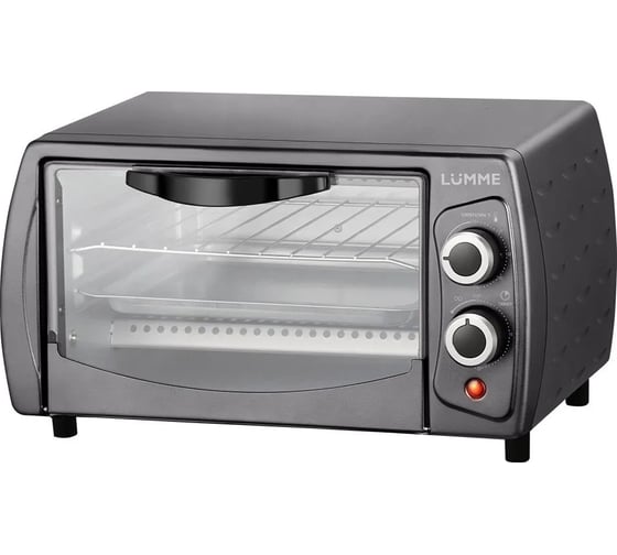 Изображение товара Мини-печь LUMME LU-1705 серебряный сапфир духовой шкаф 10 литров гриль 42638